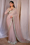 Clair-Tone French Beige Saree