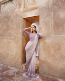 Mona Mauve Saree