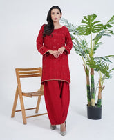 Silk embroided (001R)